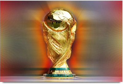 75% OFF on Fifa 3D Plus World Cup Trophy Paper Print 75% OFF on Fifa 3D Plus World Cup Trophy Paper Print