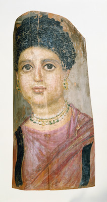 7% OFF on Mummy Portrait Is Attributed To Malibu Painter Romano Egyptian Active Fine Art Print