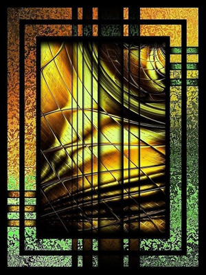 2% OFF on Wonder Images Digital Glass Canvas Art with Back Framing Canvas Art