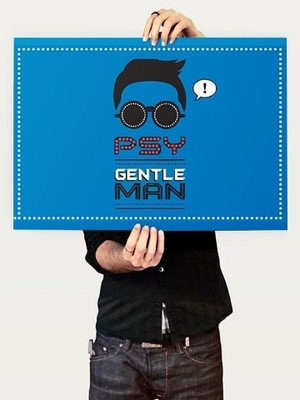70% OFF on PSY Gentle Man 3D Poster