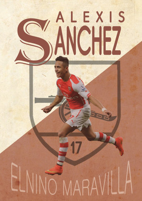 58% OFF on Alexis Sanchez Poster Paper Print 58% OFF on Alexis Sanchez Poster Paper Print
