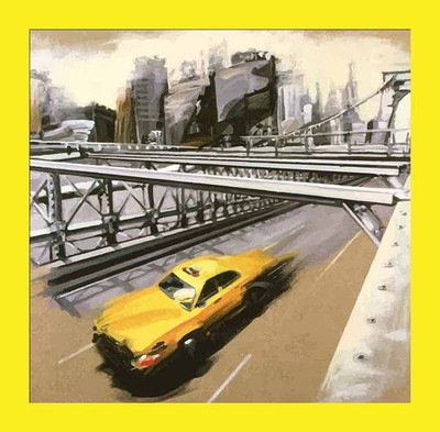 42% OFF on Painting Mantra Framed - City Pop Art Paper Print