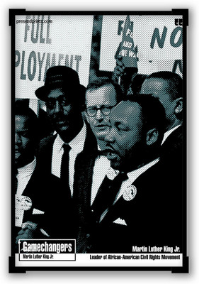 30% OFF on Preseed Prints The Gamechangers, Martin Luther King Jr Motivational Quote Startup Matte Laminated Framed Poster Paper Print