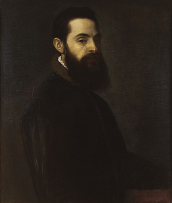 Titian - Portrait of Antonio Anselmi, 1550 Fine Art Print