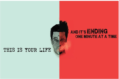 75% OFF on Artmagik Fight Club Poster Fine Art Print