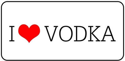 37% OFF on I Love Vodka - Minimalist Paper Print 37% OFF on I Love Vodka - Minimalist Paper Print