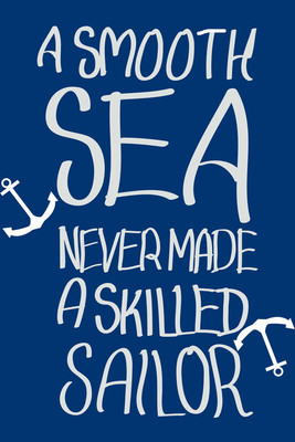 37% OFF on A Smooth Sea Never Makes Sailor Paper Print