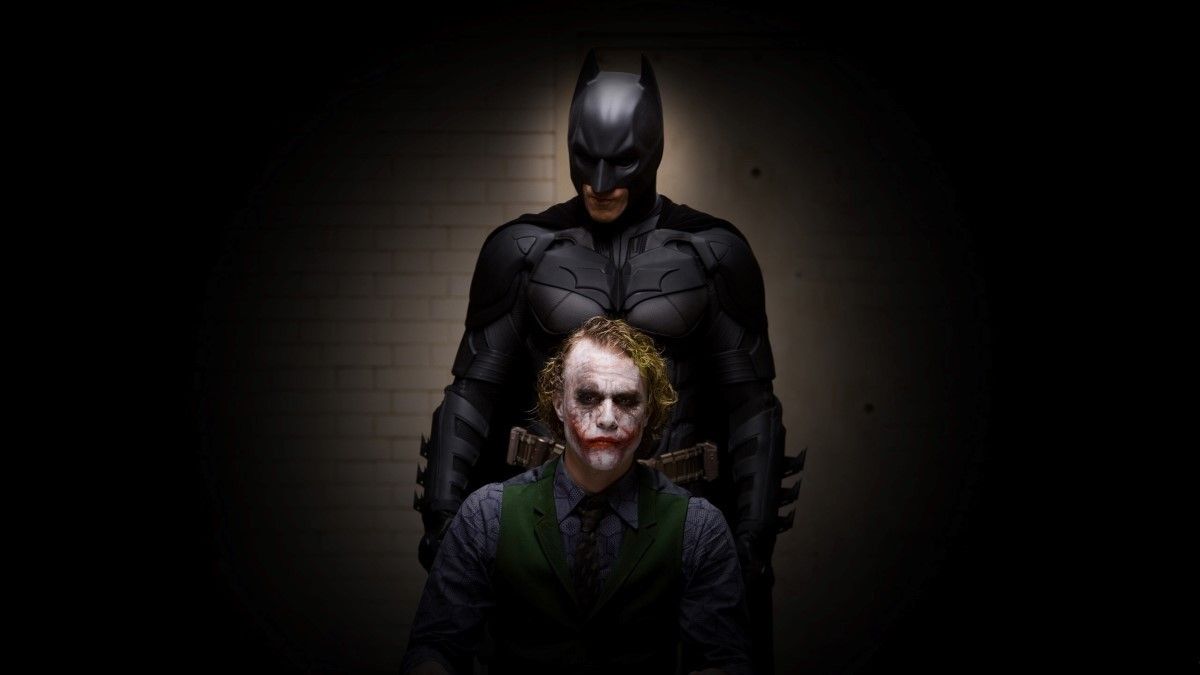 71% OFF on Batman And Joker Paper Print