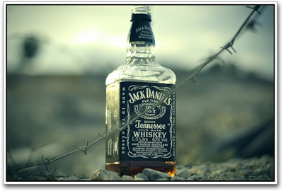 Jack Daniels Barb Wire Paper Print Jack Daniels Barb Wire Paper Print