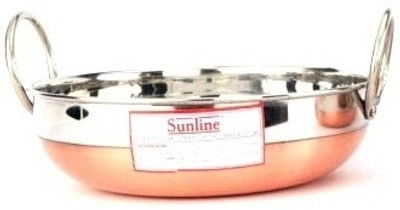 Sunline Cooking Kadhai 0.35 L, 0.65 L, 0.95 L Stainless Steel Sunline Cooking Kadhai 0.35 L, 0.65 L, 0.95 L Stainless Steel