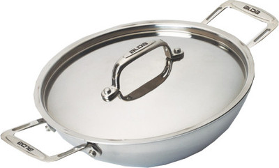 Alda 3 Ply SS Wok Lid Kadhai Stainless Steel