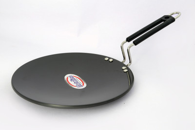 5% OFF on Metallino Hard Anodised -Medium Tawa 25 cm diameter Aluminium 5% OFF on Metallino Hard Anodised -Medium Tawa 25 cm diameter Aluminium