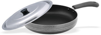 28% OFF on Sumeet 4mm Nonstick Fry Pan with S.S. Lid Pan 26.5 cm diameter Aluminium, Non-stick 28% OFF on Sumeet 4mm Nonstick Fry Pan with S.S. Lid Pan 26.5 cm diameter Aluminium, Non-stick