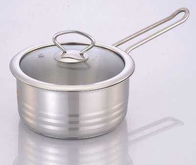 43% OFF on Praylady V Line with Glass Lid Pan 18 cm diameter Stainless Steel 43% OFF on Praylady V Line with Glass Lid Pan 18 cm diameter Stainless Steel