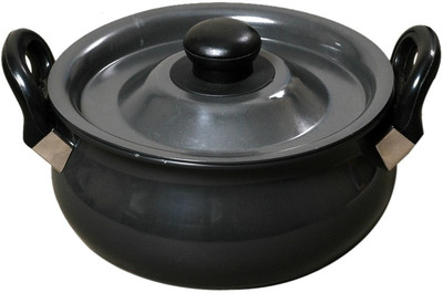 20% OFF on Nandini Hard Anodized Hard Crispy - 13 Handi 2.25 L Aluminium, Non-stick