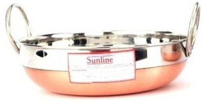 1% OFF on Sunline Cooking Kadhai 1.5 L Stainless Steel 1% OFF on Sunline Cooking Kadhai 1.5 L Stainless Steel