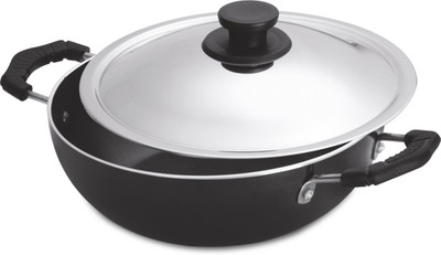 26% OFF on Sunshine With Lid Kadhai 2.4 L Aluminium, Non-stick 26% OFF on Sunshine With Lid Kadhai 2.4 L Aluminium, Non-stick