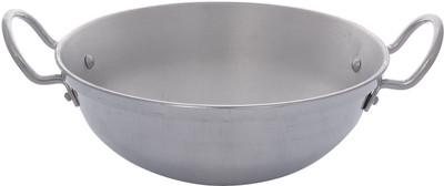 9% OFF on Shubh Aluminium Mirror Finish Kadhai 2.5 L Aluminium