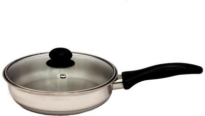 24% OFF on Bhawani Frypan24 Pan 24 cm diameter Stainless Steel 24% OFF on Bhawani Frypan24 Pan 24 cm diameter Stainless Steel