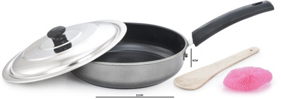 55% OFF on Mahavir Base With Lid Pan 21 cm diameter Aluminium, Non-stick 55% OFF on Mahavir Base With Lid Pan 21 cm diameter Aluminium, Non-stick