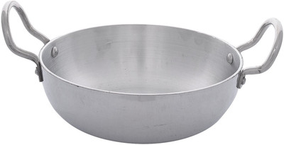 Shubh Aluminium Mirror Finish Kadhai 2.5 L Aluminium