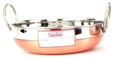 1% OFF on Sunline Cooking Kadhai 3 L Stainless Steel 1% OFF on Sunline Cooking Kadhai 3 L Stainless Steel