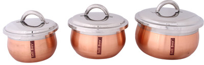 18% OFF on Tallboy Honey Bee Full Copper Bottom with lid Handi 1.5 L Stainless Steel 18% OFF on Tallboy Honey Bee Full Copper Bottom with lid Handi 1.5 L Stainless Steel