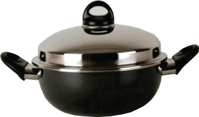 15% OFF on KitchenChef High Dome Kadhai 2.5 L Non-stick 15% OFF on KitchenChef High Dome Kadhai 2.5 L Non-stick