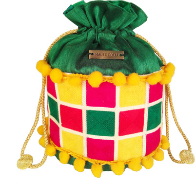 35% OFF on Haute Potli HP_Ethnic_Mu6 Potli Green 35% OFF on Haute Potli HP_Ethnic_Mu6 Potli Green