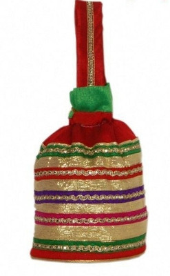 71% OFF on Bag Berry Straipes Potli Golden strieps 71% OFF on Bag Berry Straipes Potli Golden strieps