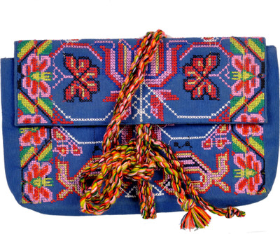 Diwaah Multi Embroidered Lady Hand Pouch Multicolor Diwaah Multi Embroidered Lady Hand Pouch Multicolor