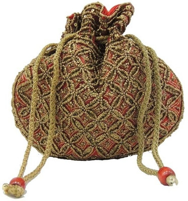 60% OFF on Mex Ethnic Potli Red 60% OFF on Mex Ethnic Potli Red