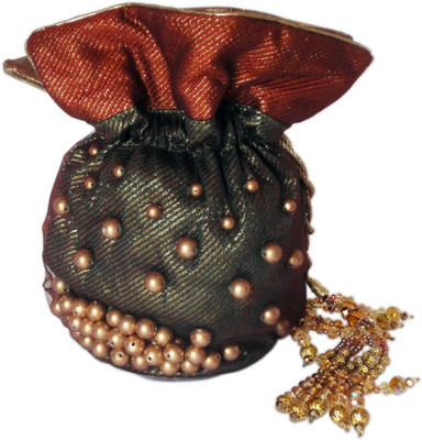 20% OFF on Brahma Design Beaded Potli Multicolor 20% OFF on Brahma Design Beaded Potli Multicolor