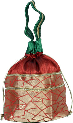 75% OFF on Bag Berry Texture Potli Red 75% OFF on Bag Berry Texture Potli Red