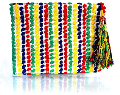 80% OFF on Diwaah Pom Pom Tasseled Pouch Multicolor 80% OFF on Diwaah Pom Pom Tasseled Pouch Multicolor