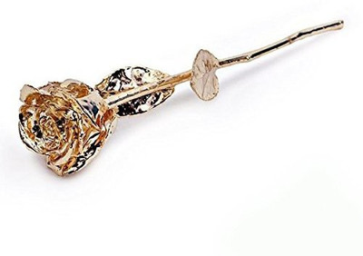 Lavanaya Silver Gold Plated Rose 11' Silver Plated Gifting Lavanaya Silver Gold Plated Rose 11' Silver Plated Gifting