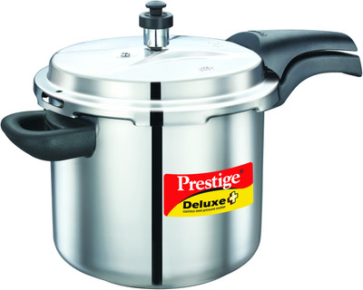 14% OFF on Prestige Deluxe Alpha 5.5 L Pressure Cooker Induction Bottom, Stainless Steel 14% OFF on Prestige Deluxe Alpha 5.5 L Pressure Cooker Induction Bottom, Stainless Steel