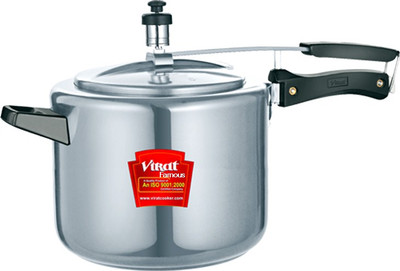 37% OFF on Virat Metro 9 L Pressure Cooker Aluminium 37% OFF on Virat Metro 9 L Pressure Cooker Aluminium