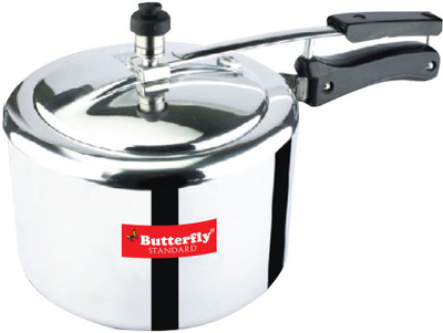 21% OFF on Butterfly 5 L Pressure Cooker Induction Bottom, Aluminium 21% OFF on Butterfly 5 L Pressure Cooker Induction Bottom, Aluminium