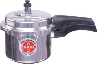 10% OFF on Saral 5 L Pressure Cooker Aluminium