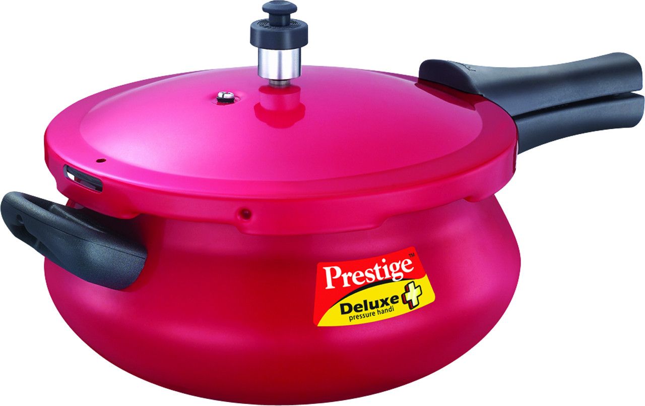 Prestige Deluxe Plus Junior Handi Red 4.8 L Pressure Cooker Price in