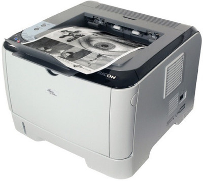 Ricoh - Aficio SP 300DN Duplex Networking Single Function Laser Printer (Black & White) 