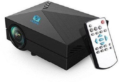 Teledealz Brand GM 60 Full HD LED Projector Portable Projector (Black)