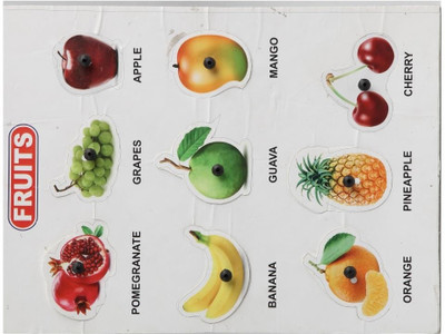 Lovely Wooden Puzzle - Fruits Lovely Wooden Puzzle - Fruits