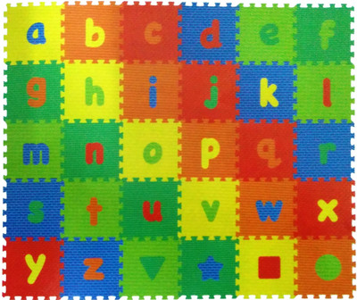 Kiddy Alphabet (A-Z) Puzzle Mat & 4 Shapes