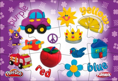 Cardinal Playskool Assorted Inlay Wood Puzzle - Purple Cardinal Playskool Assorted Inlay Wood Puzzle - Purple