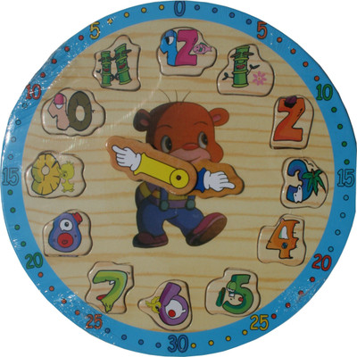 13% OFF on Edu Expert Teddy My First Clock