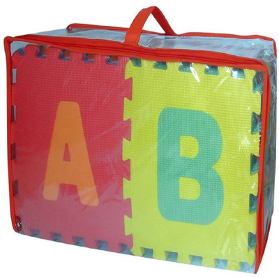Kiddy 10pcs Numbers (0-9) & 26pcs Alphabet (A-Z) Puzzle Mat