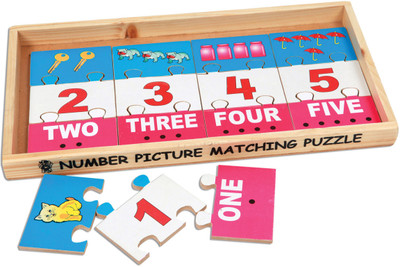 Skillofun Skillofun Number Picture Matching Puzzle Strips Skillofun Skillofun Number Picture Matching Puzzle Strips