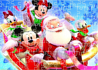 71% OFF on Active Elements Junion Puzzel - Mickey Mouse With Santa Claus